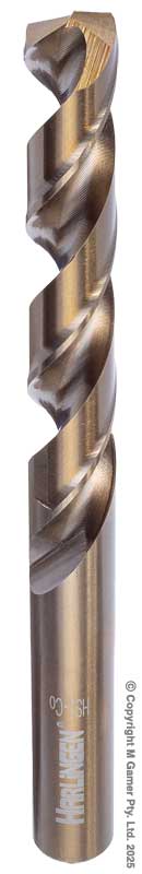 9.5mm Straight Shank Twist Drill - HSS-Co5%